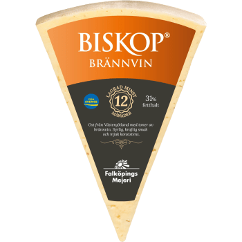 Biskop Brännvin 31% ca 720g Falköpings Mejeri.