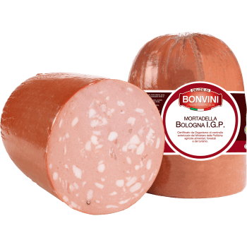 Mortadella Bologna i skivor ca 14g Bonvini.