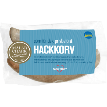 Hackkorv ca 300g Mälarchark.