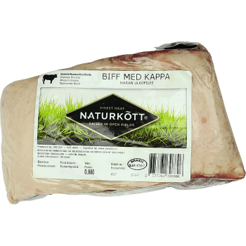 Biff Färsk i bit med kappa ca 800g Naturkött.