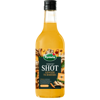 Shot Ingefära & gurkmeja 0,5l Rynkeby.