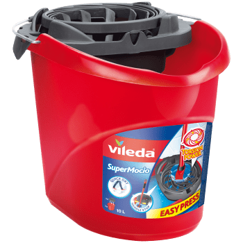Hink med urvridare SuperMocio Vileda.