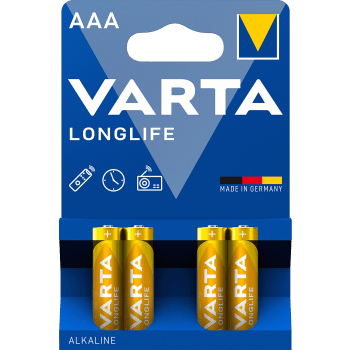 Batteri Longlife AAA 4-p.