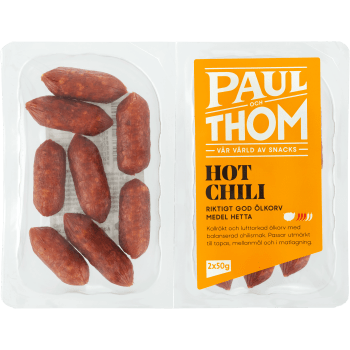 Ölkorv Mini Chili 100g Gourmet Gruppen.