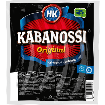 Kabanoss Original 400g HKScan Finland.