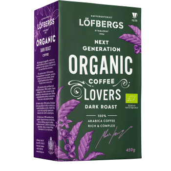 Bryggkaffe Mörkrost Ekologisk 450g Löfbergs.
