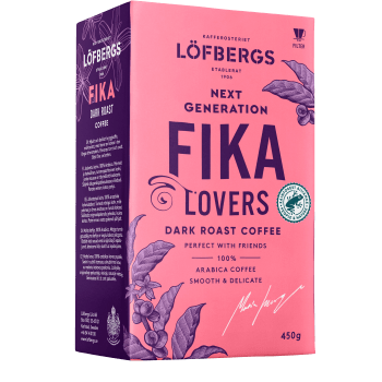 Bryggkaffe Fika Dark Roast 450g Löfbergs.