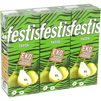 Fruktdryck Päron Ekologisk 20cl Festis.