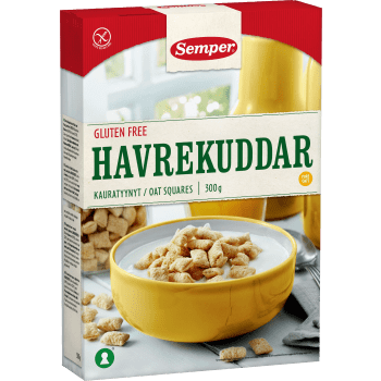 Havrekuddar Glutenfri 300g Semper.