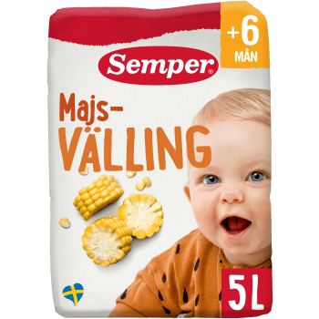 Majsvälling 6mån 5l 23port Semper.