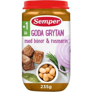 Goda grytan 1 år 235g Semper.