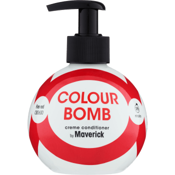 Färgbalsam för färgat hår Fire Red 250ml Colour Bomb.