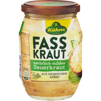 Fasskraut Surkål 400g Kühne.