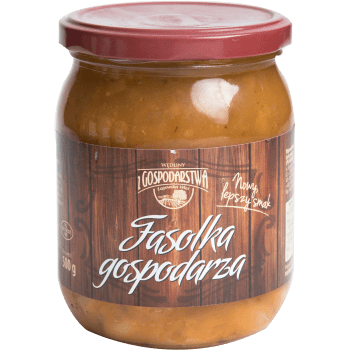 Bönor med korv Tomatsås 500g Gospodarstwa.