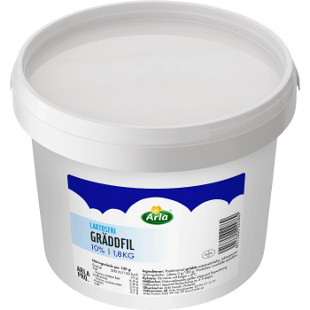Laktosfri gräddfil 10%.