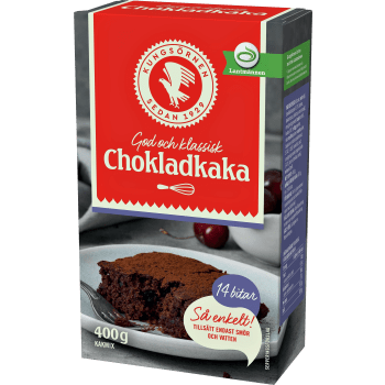 Chokladkaka 400g Kungsörnen.