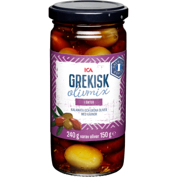 Olivmix Grekisk i Örter 240g ICA.