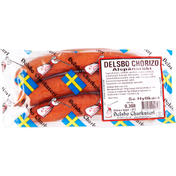 Chorizo 300g Delsbo Charkuteri.