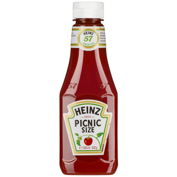 Ketchup Picnic size 342g Heinz.