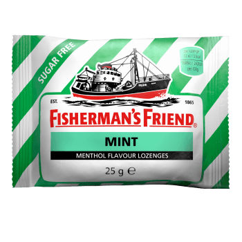 Halstabletter Mint sockerfri 25g Fisherman's Friend.