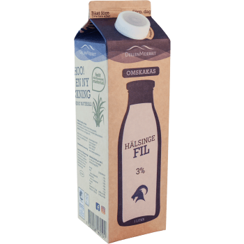 Hälsinge Fil 3% 1kg Dellen Mejeriet.