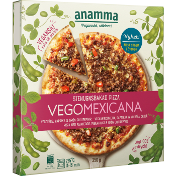 Pizza Vegomexicana Vegansk 350g Anamma.