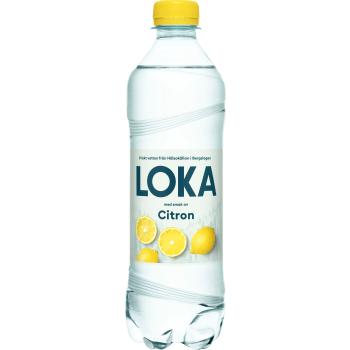 Vatten Kolsyrad Citron 50cl Loka.