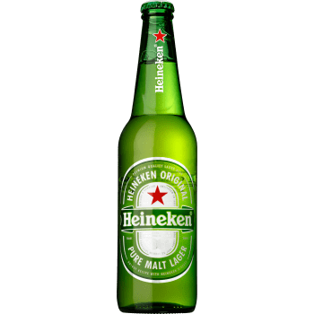 Öl Lager 3,5% 50cl Heineken.