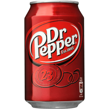 Läsk 330ml Dr Pepper.
