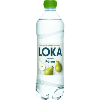 Vatten Kolsyrat Päron 50cl Loka.