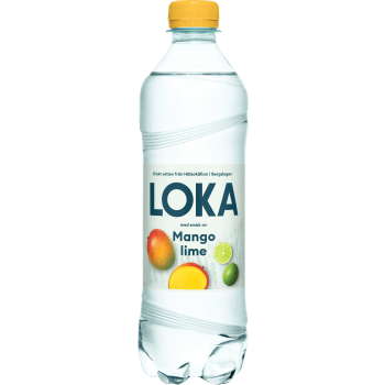 Vatten Kolsyrat Mango Lime 50cl Loka.