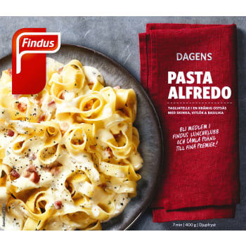 Pasta alfredo Fryst 400g Findus.