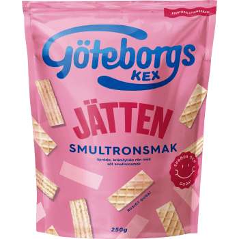 Jätten Smultronrån 250g Göteborgs.