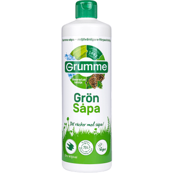Såpa Grön 750ml Grumme.