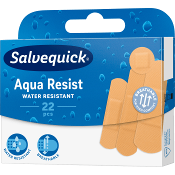 Vattenresistenta mix Plåster 22-p Salvequick.