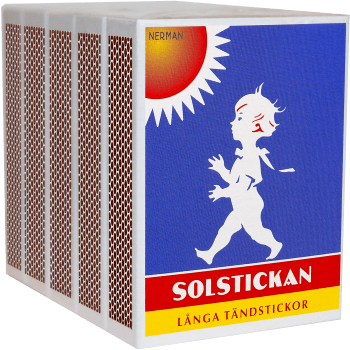 Tändstickor Långa 5-p Solstickan.