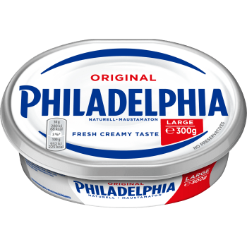 Färskost Naturell 300g Philadelphia.