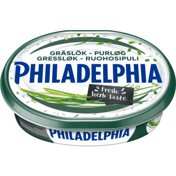 Ost Light Gräslök 200g Philadelphia.