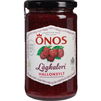 Lågkalori Hallonsylt 360g Önos.