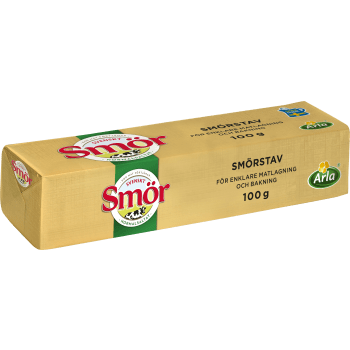 Smörstav Normalsaltat 82% 100g Svenskt Smör från Arla.