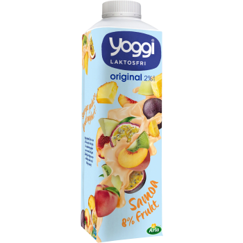 Yoghurt Original Samoa 2% Laktosfri 1000g Yoggi®.