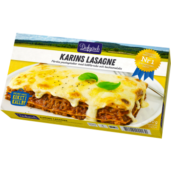 Karins lasagne 390g Dafgårds.