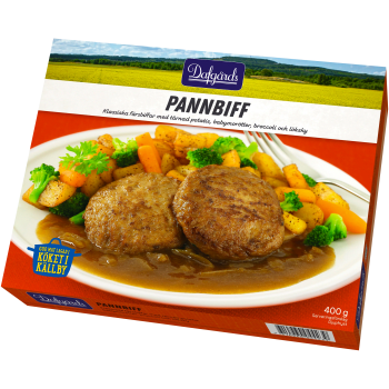 Pannbiff 400g Dafgårds.