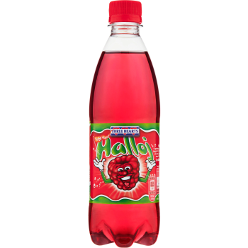 Läsk Hallon 50cl Three Hearts.