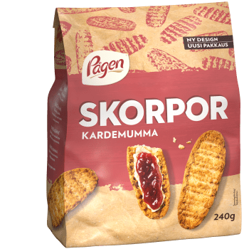 Kardemumma skorpor 240g Pågen.
