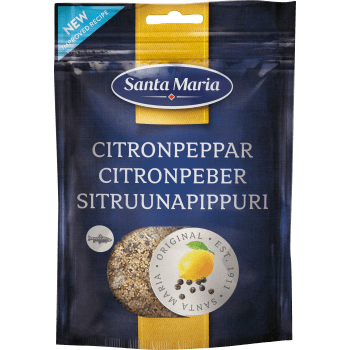 Krydda Citronpeppar påse 70g Santa Maria.