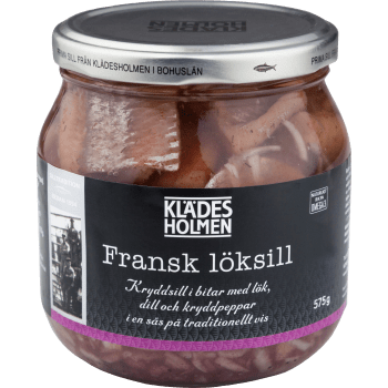 Fransk löksill 550g Klädesholmen.