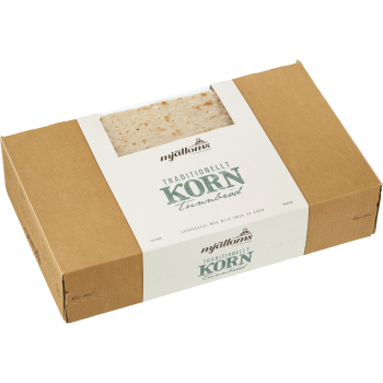 Tunnbröd Korn 425g Mjälloms.