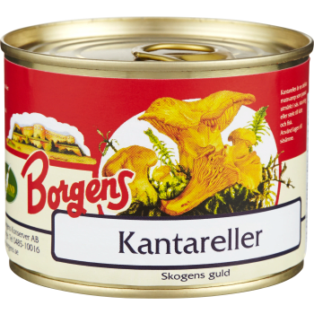 Kantareller i vatten 200g Borgens.