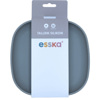 Tallrik Silikon Esska.